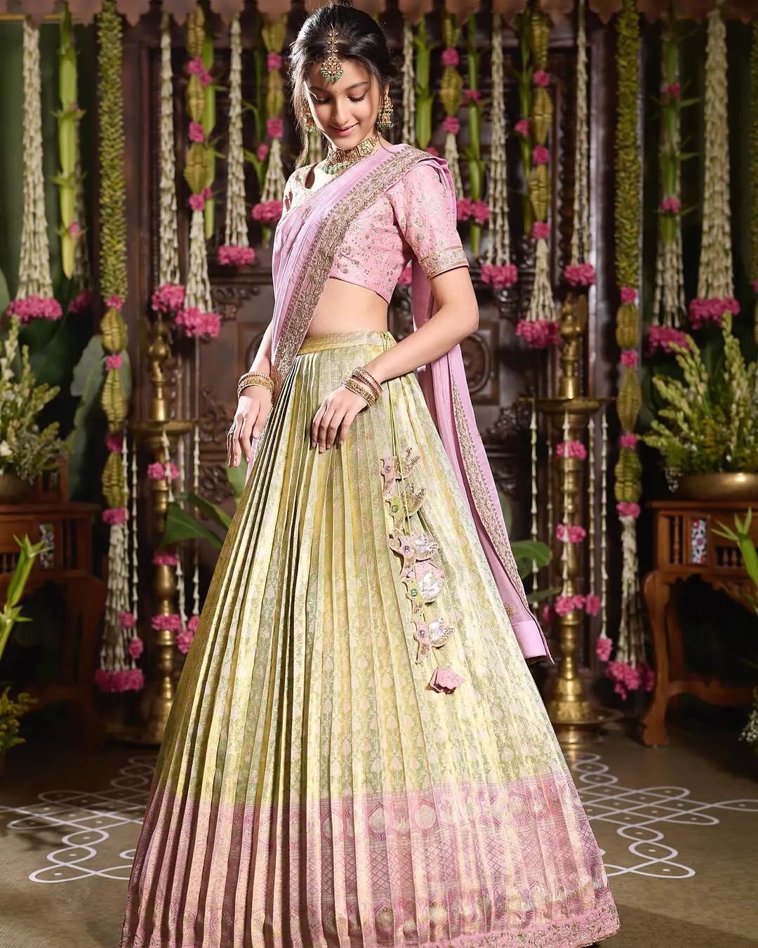 Sitara Ghattamaneni Ugadi Special Traditional Photos