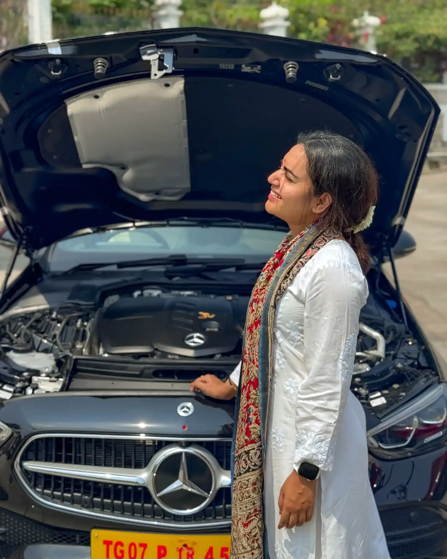 Soniya Singh Buys New Car