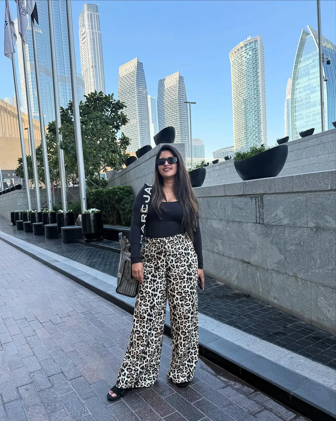 Sravanthi Chokarapu Enjoying Vacation in Dubai