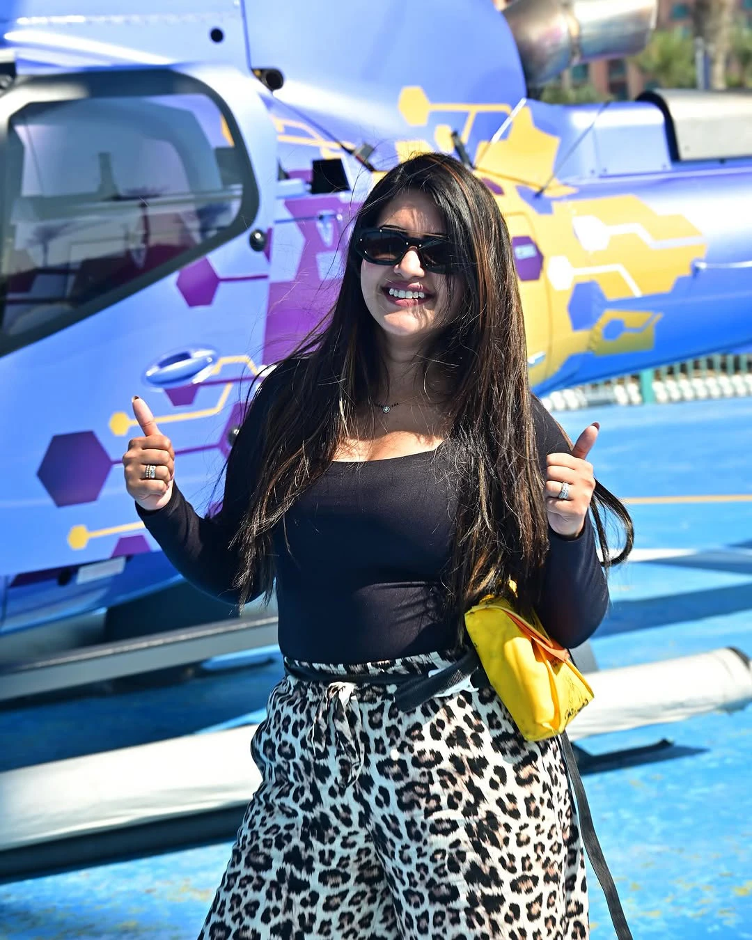 Sravanthi Chokarapu Enjoying Vacation in Dubai