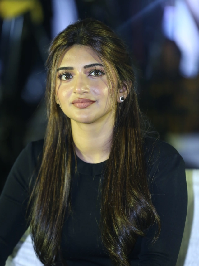 Sreeleela Cute Photos in Robinhood Press Meet