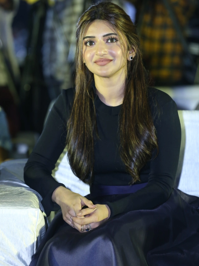 Sreeleela Cute Photos in Robinhood Press Meet
