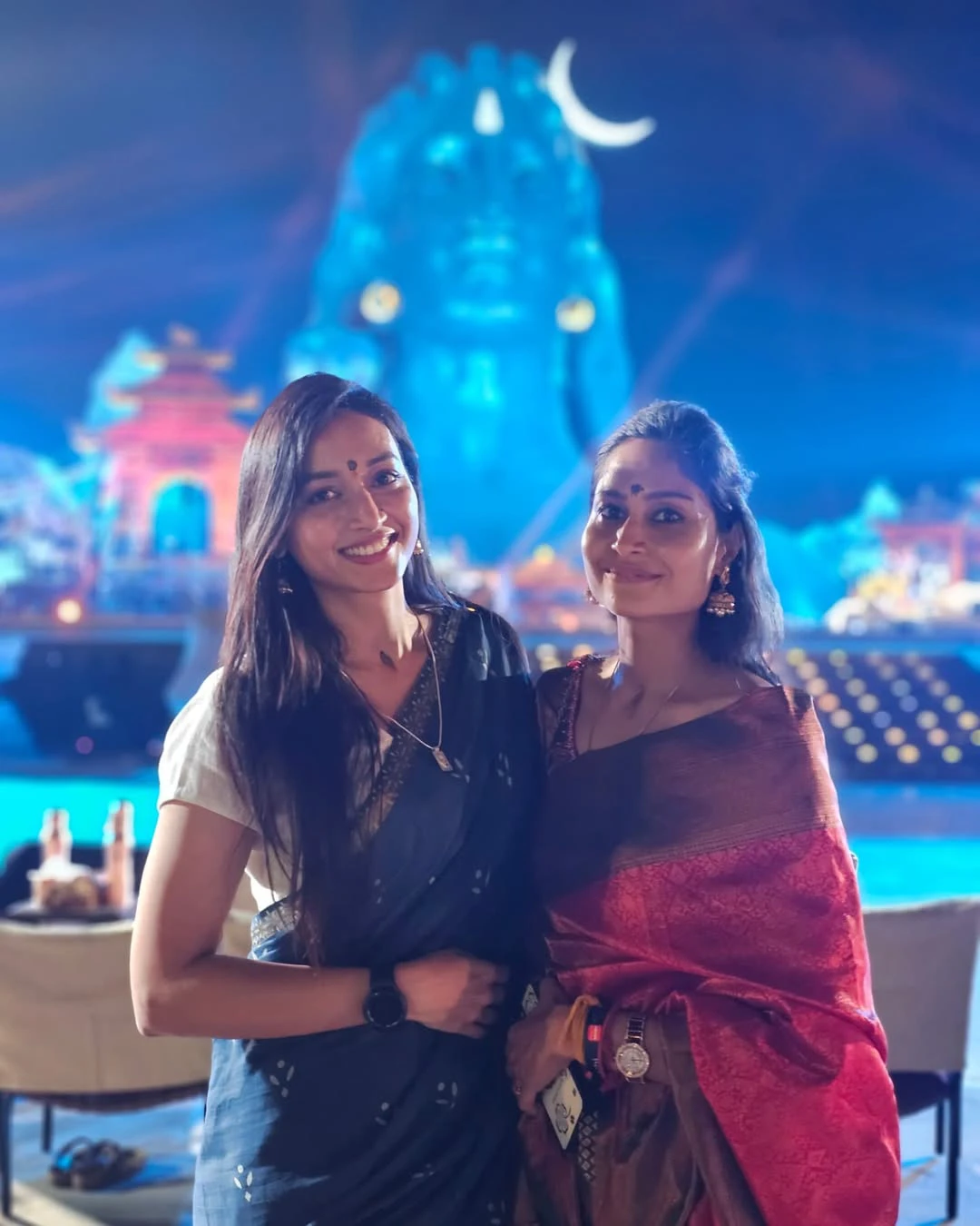 Srinidhi Shetty Celebrates Shivaratri at Adiyogi