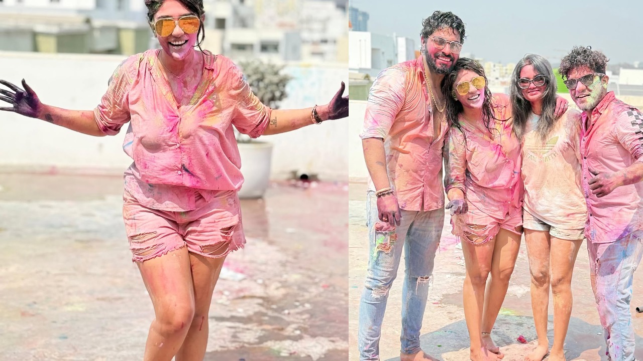 Supritha : సుప్రీత హోలీ సెలబ్రేషన్స్.. ఫ్రెండ్స్ తో కలిసి..