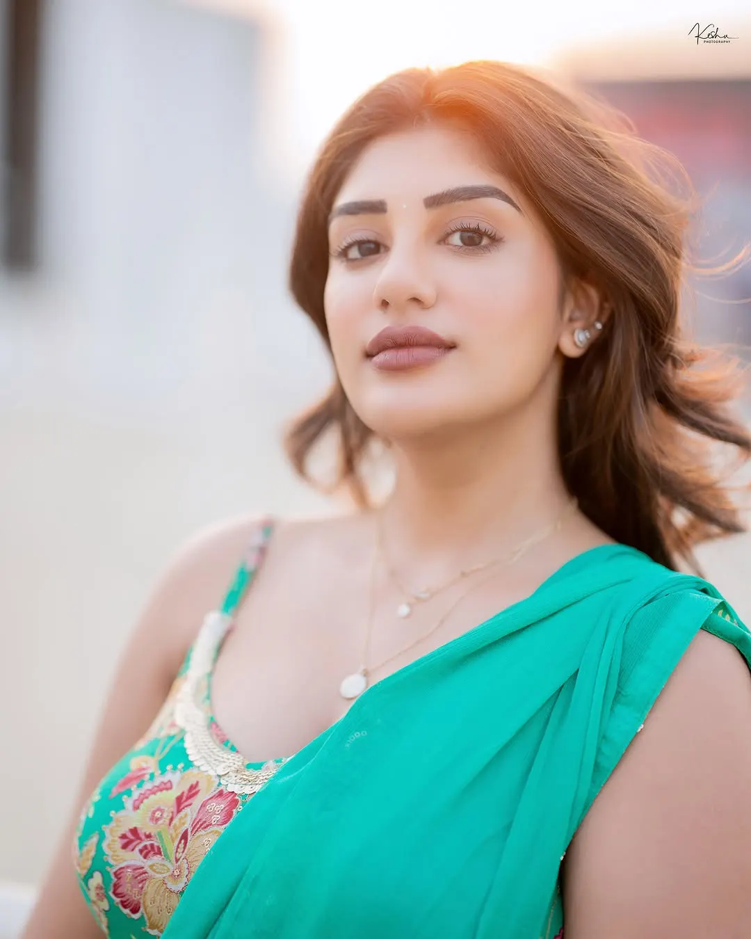 Supritha Shins in Half Saree
