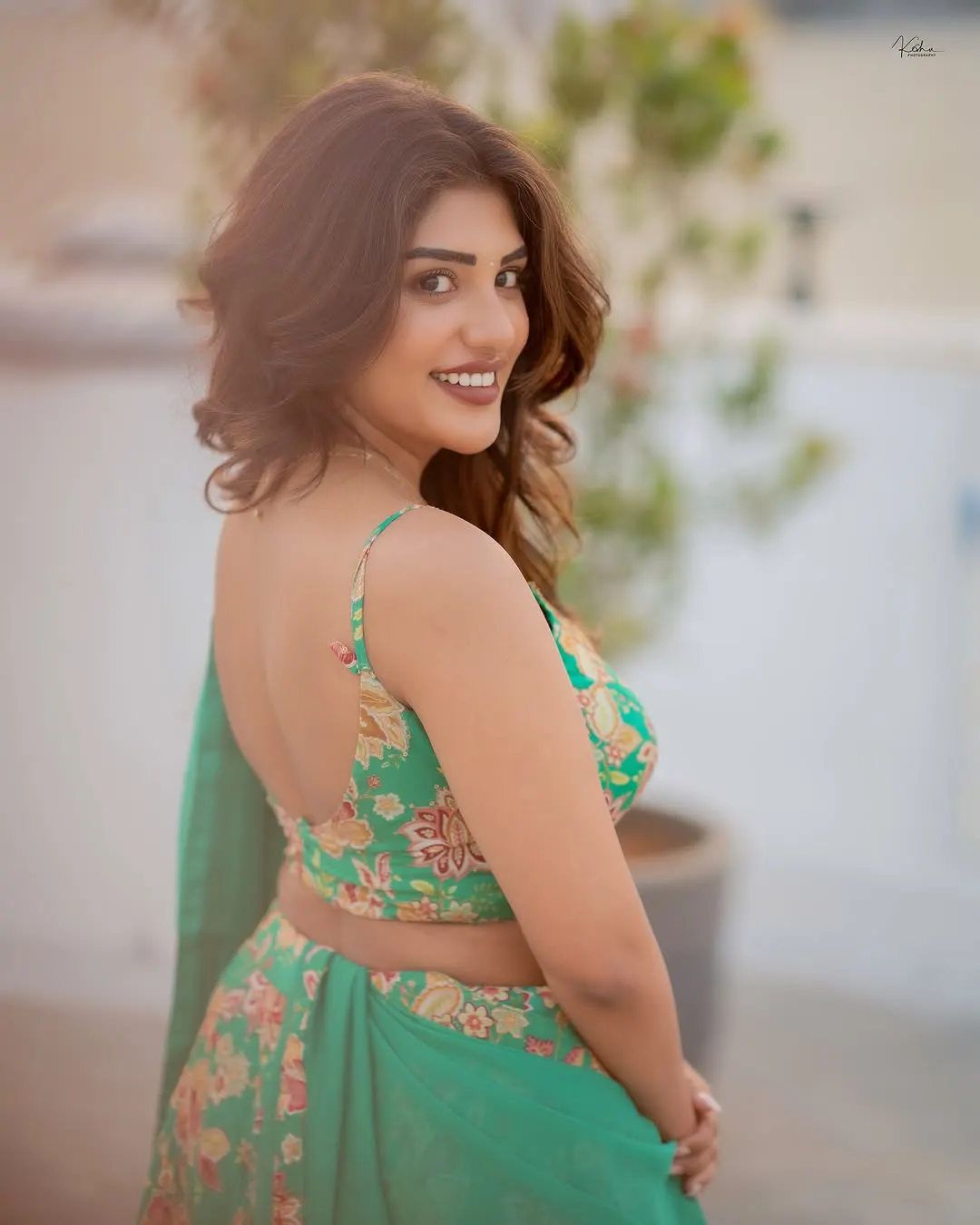 Supritha Shins in Half Saree
