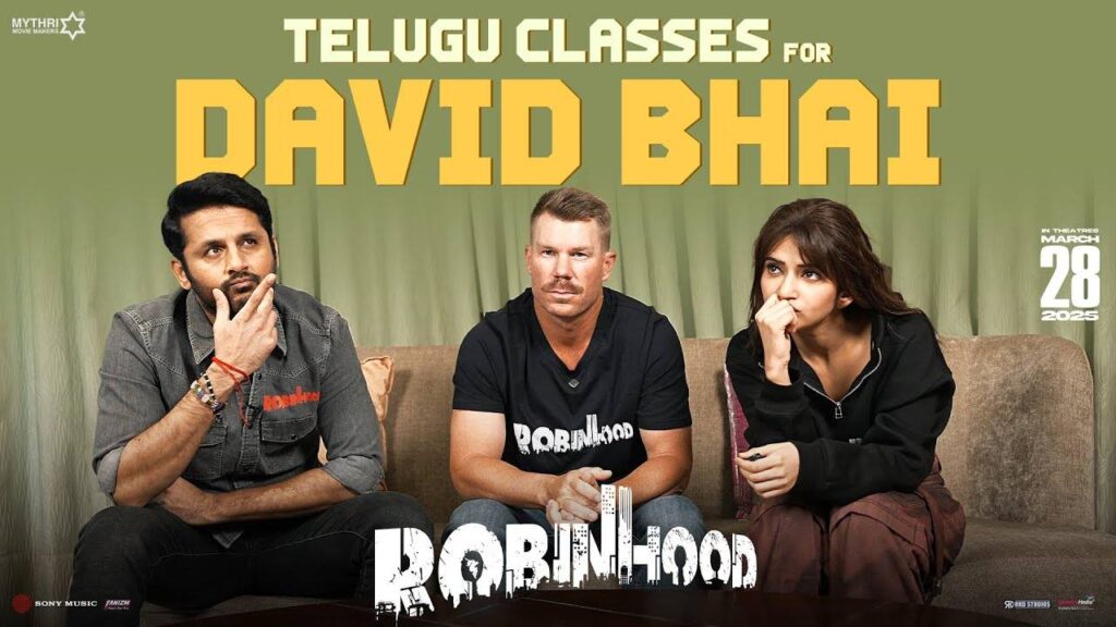Telugu Classes for David Bhai