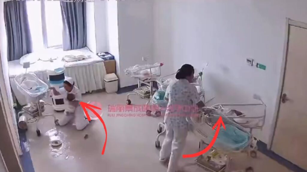 Two Brave nurses protect babies