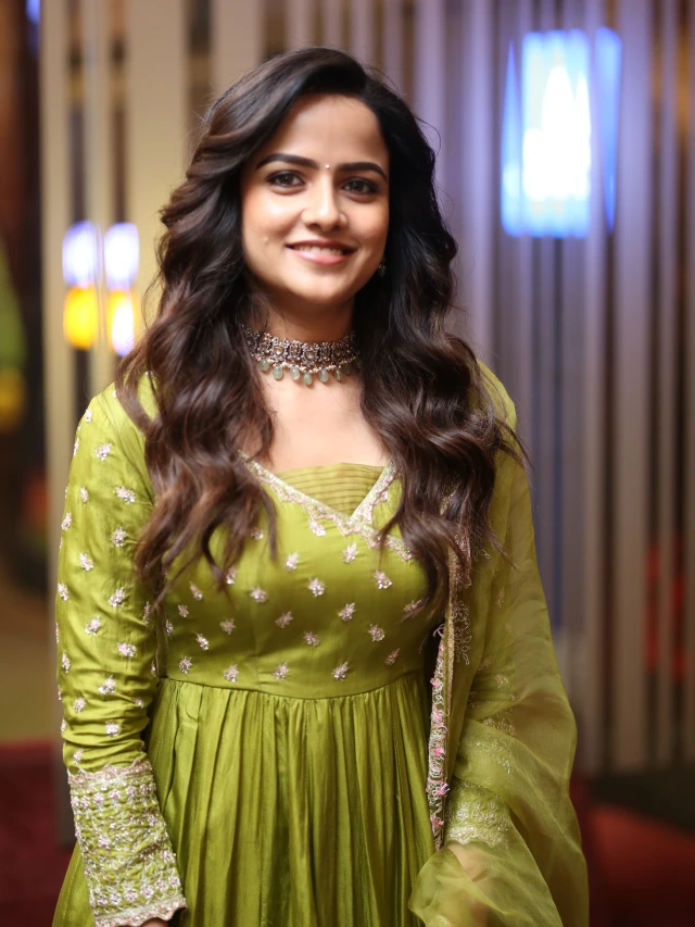 Vaishnavi Chaitanya Simple Looks in Jack Movie Song Launch Event