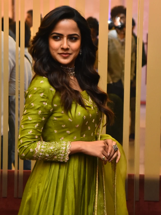 Vaishnavi Chaitanya Simple Looks in Jack Movie Song Launch Event