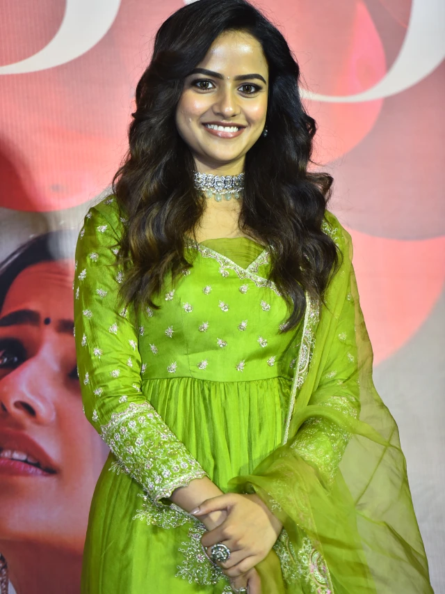 Vaishnavi Chaitanya Simple Looks in Jack Movie Song Launch Event