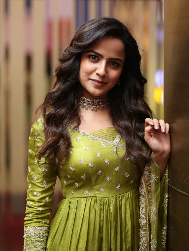Vaishnavi Chaitanya Simple Looks in Jack Movie Song Launch Event