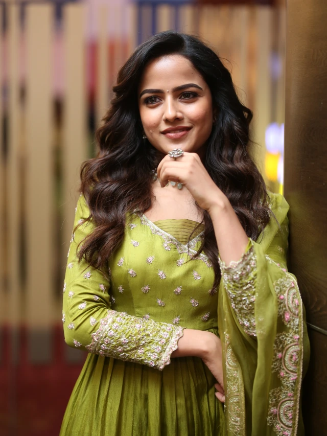 Vaishnavi Chaitanya Simple Looks in Jack Movie Song Launch Event