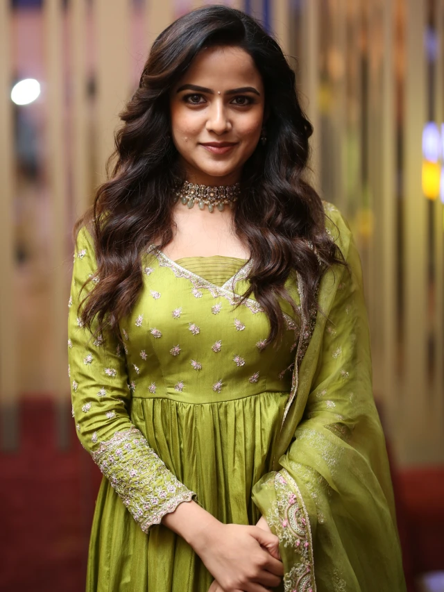 Vaishnavi Chaitanya Simple Looks in Jack Movie Song Launch Event