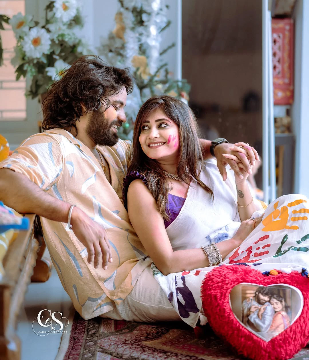 Bigg Boss Fame Vasanthi Krishnan Shares Cute Holi Photos with her Husband Pawan Kalyan