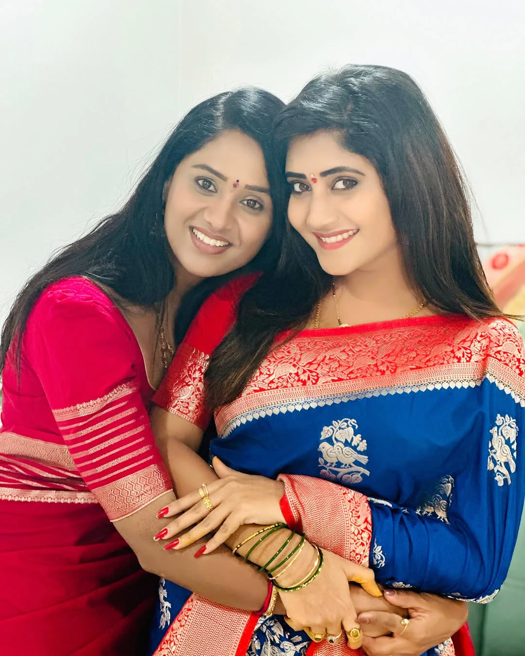 Bigg Boss Fame Vasanthi Krishnan Keerthi Bhat Ugadi Photos