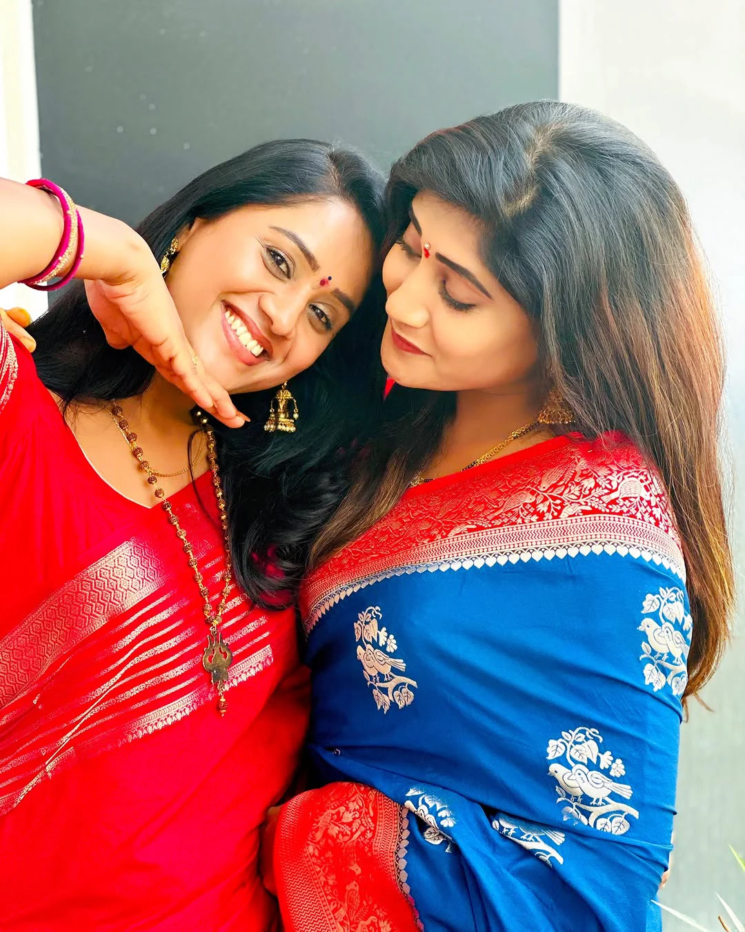 Bigg Boss Fame Vasanthi Krishnan Keerthi Bhat Ugadi Photos