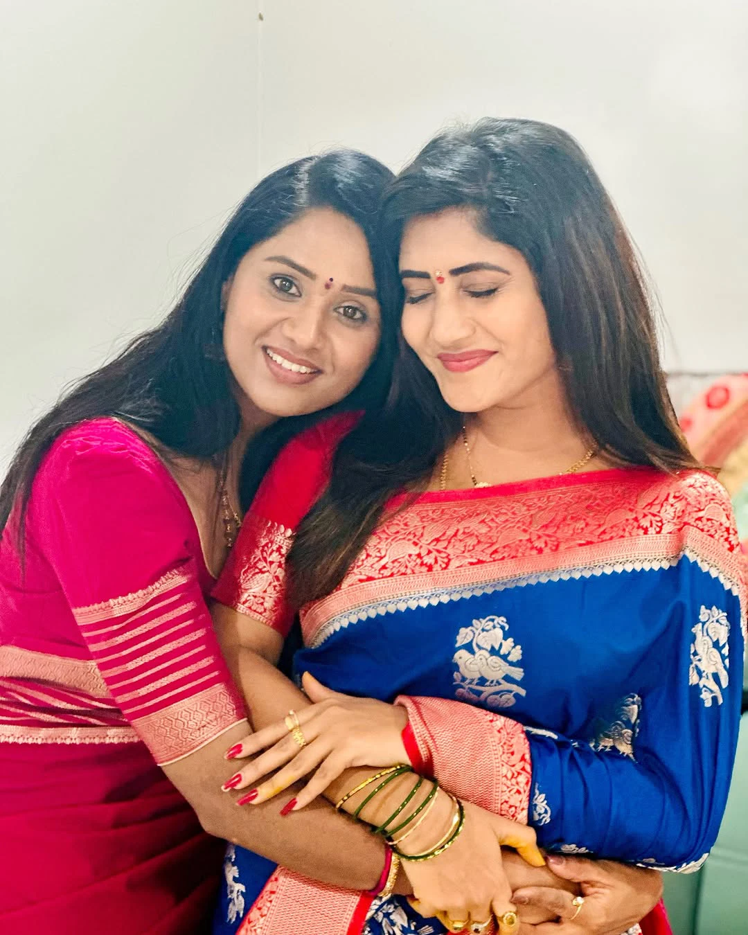 Bigg Boss Fame Vasanthi Krishnan Keerthi Bhat Ugadi Photos