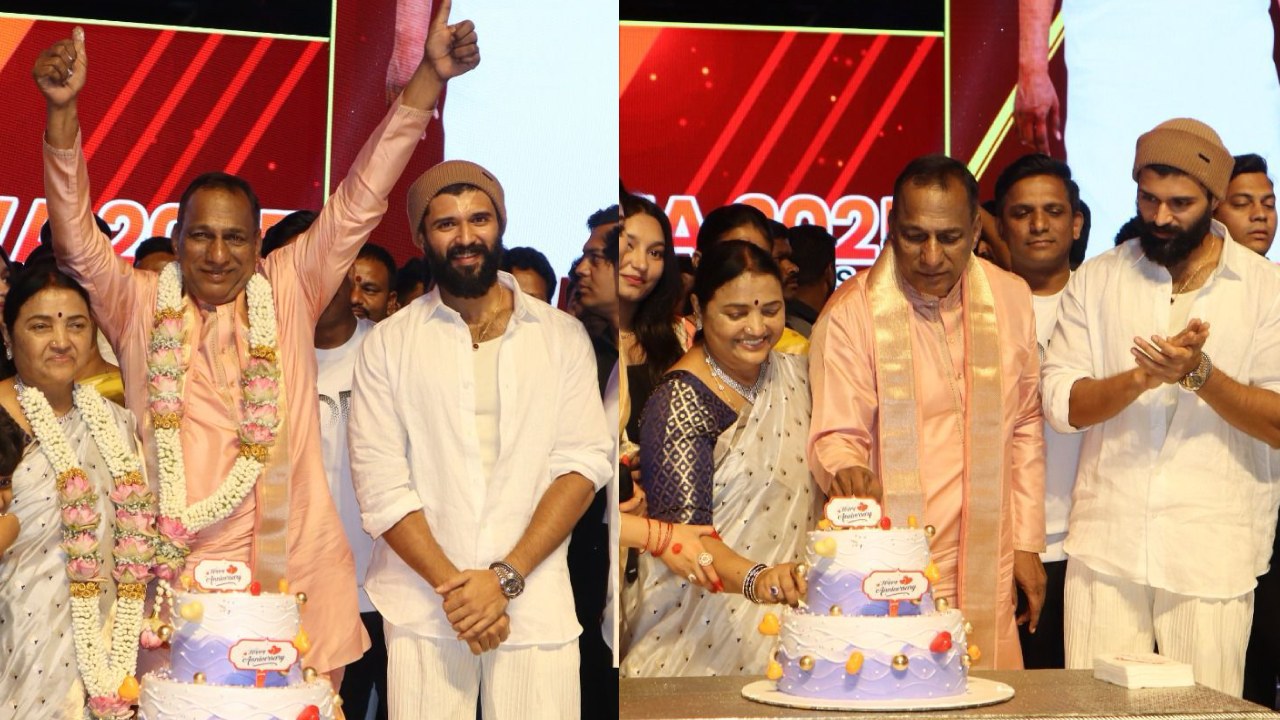 Vijay Deverakonda – Mallareddy : మల్లారెడ్డి వెడ్డింగ్ యానివర్సరీ వేడుకల్లో విజయ్ దేవరకొండ సందడి.. ఫొటోలు వైరల్..