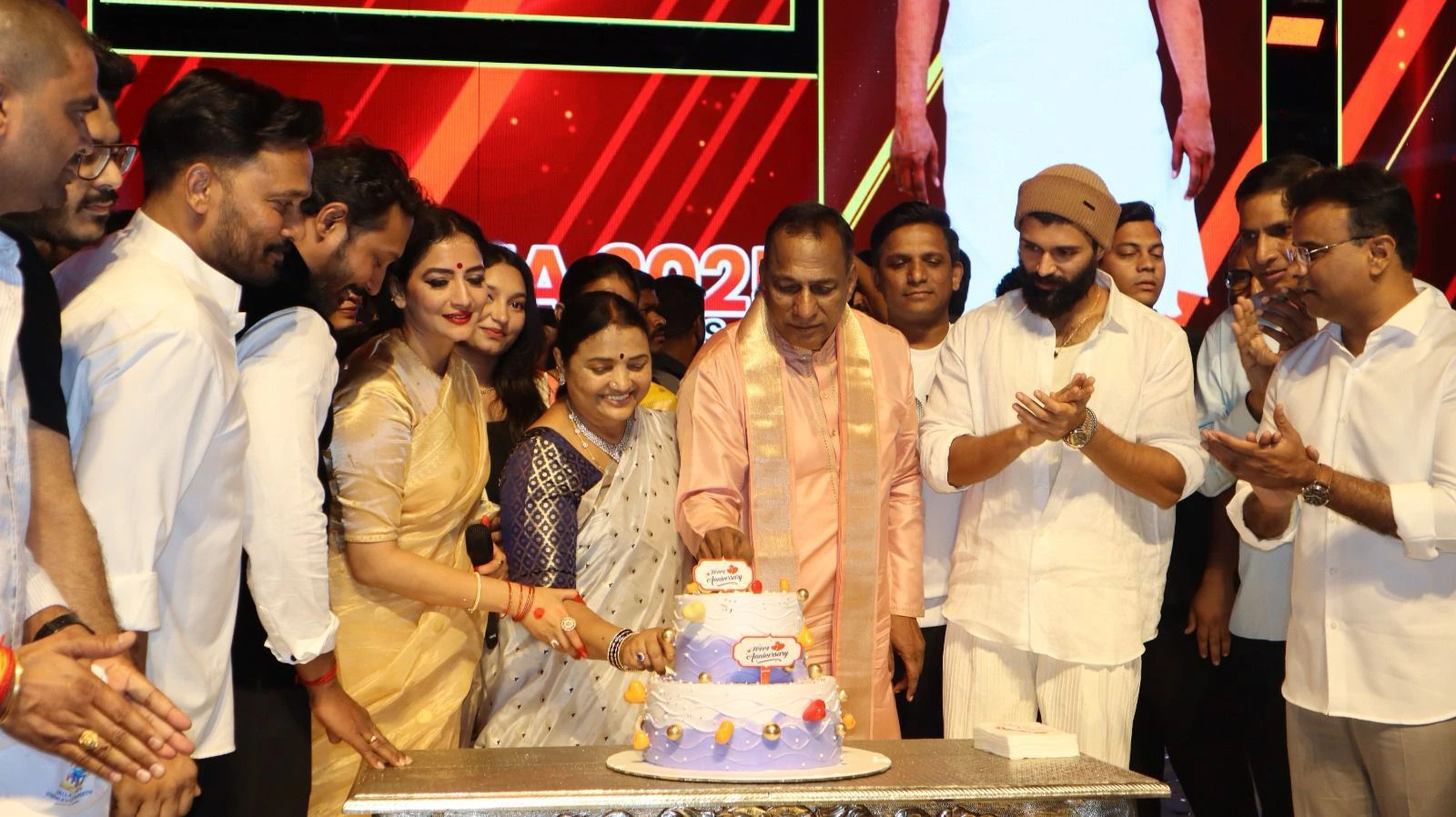 Vijay Deverakonda Participated in Malla Reddy Wedding Anniversary Celebrations