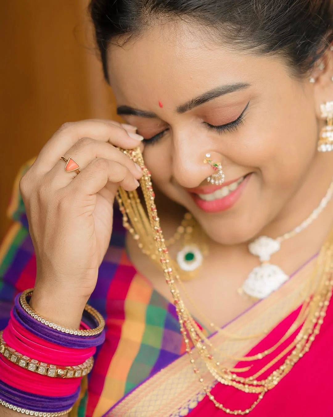 Vithika Sheru Ugadi Special Photos in Half Saree