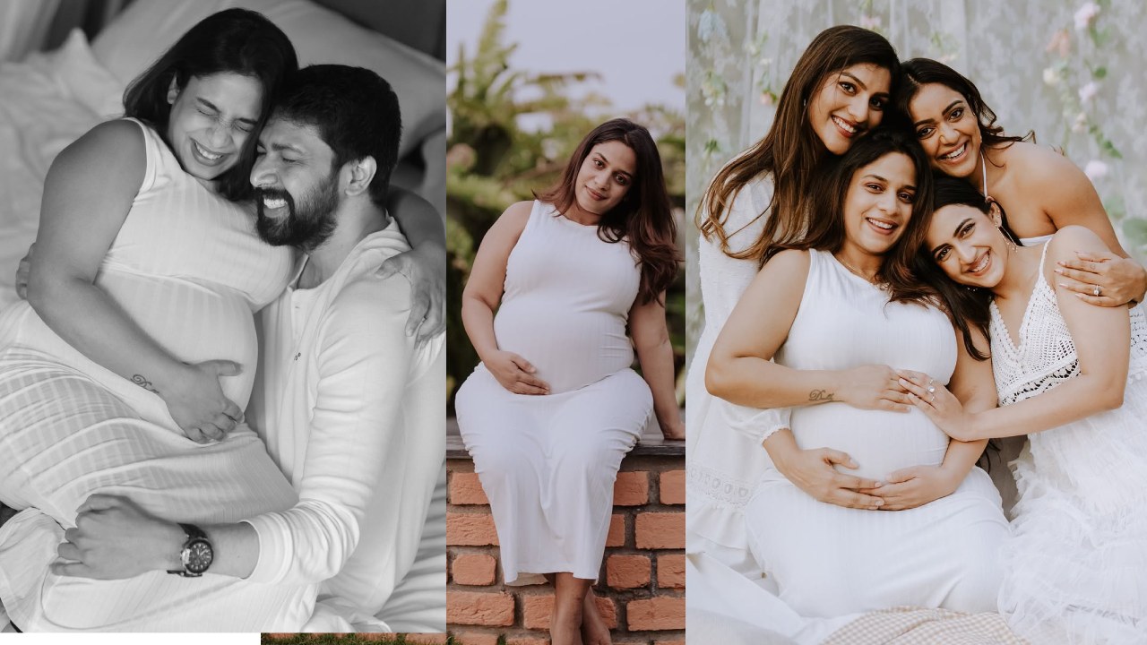 Youtuber Mahathalli : ఫ్రెండ్స్, భర్తతో కలిసి యూట్యూబర్ మహాతల్లి బేబీ బంప్ ఫొటోలు..