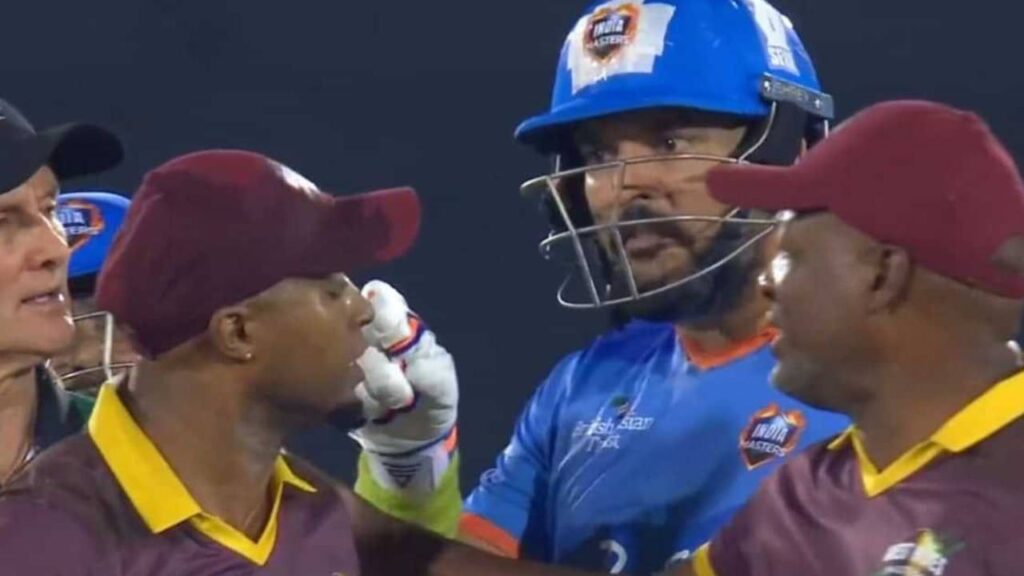Yuvraj Singh vs Tino Best