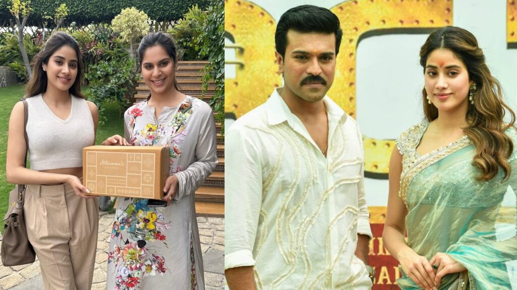 Ram Charan Wife Upasana Special Gift to Janhvi Kapoor Photo goes Viral
