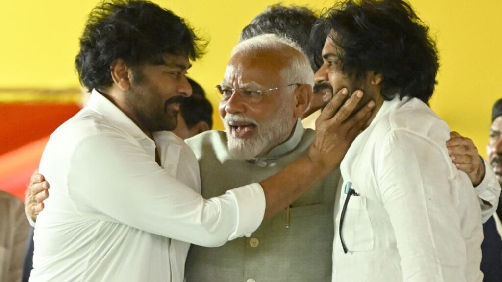 Megastar Chiranjeevi reveals what Modi said on Pawan Kalyan Oath Ceremony day