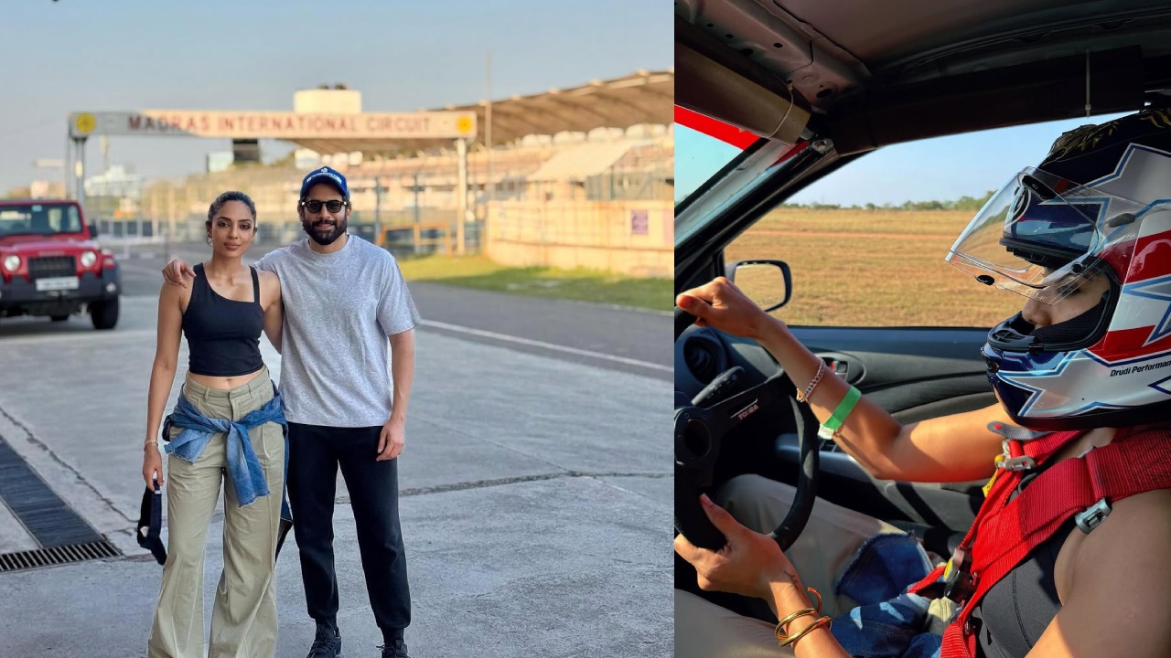 Naga Chaitanya – Sobhita : అక్కడ శోభితకు కార్ రేసింగ్ నేర్పిస్తున్న నాగ చైతన్య.. కపుల్ గోల్స్.. ఫొటోలు వైరల్.. Naga Chaitanya – Sobhita : అక్కడ శోభితకు కార్ రేసింగ్ నేర్పిస్తున్న నాగ చైతన్య.. కపుల్ గోల్స్.. ఫొటోలు వైరల్..