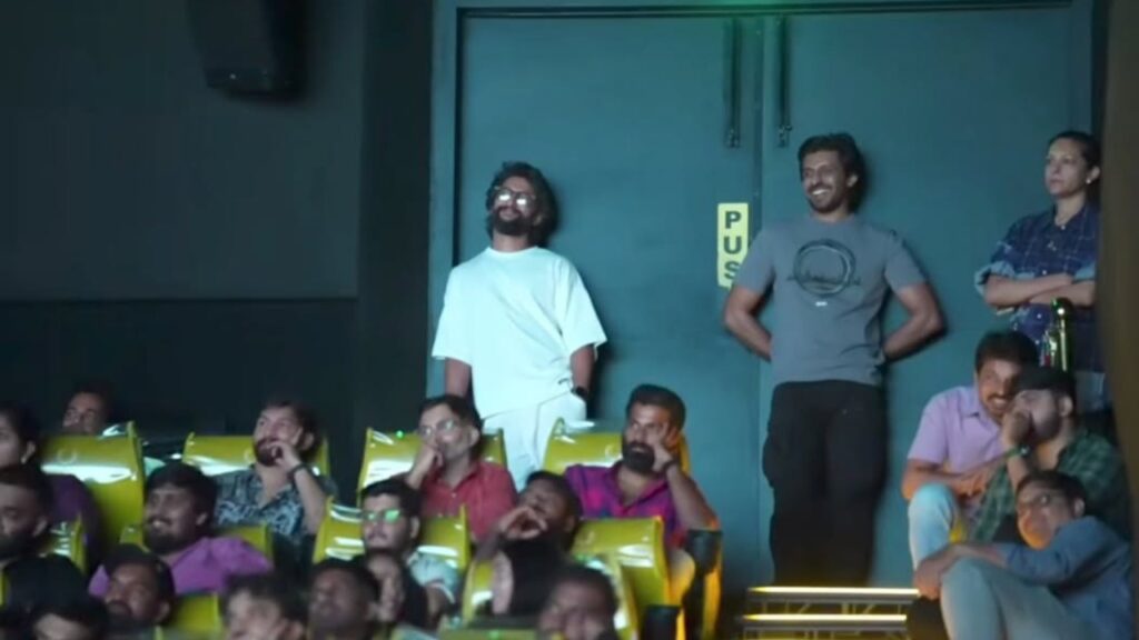 Nani watches every one of his movies standing in the theater Court Movie premiere Photo goes Viral 