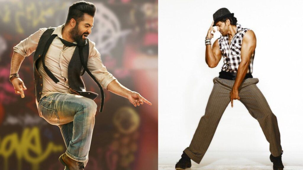 NTR Hrithik Roshan Dancing for a Mass Number in War 2 Shooting Happening in Mumbai
