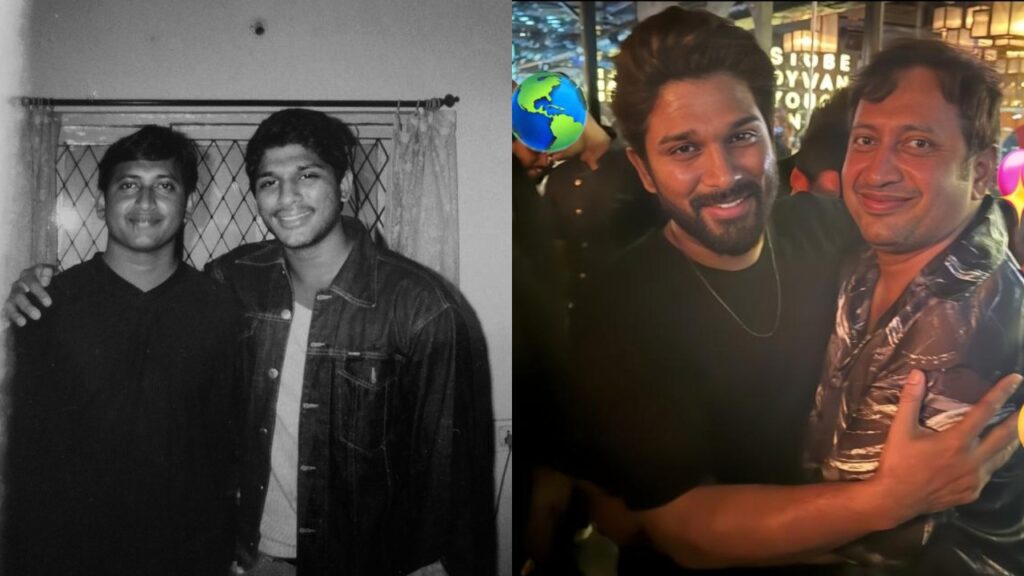 Producer SKN Shares 22 Years Back Photo with Allu Arjun on Special Day
