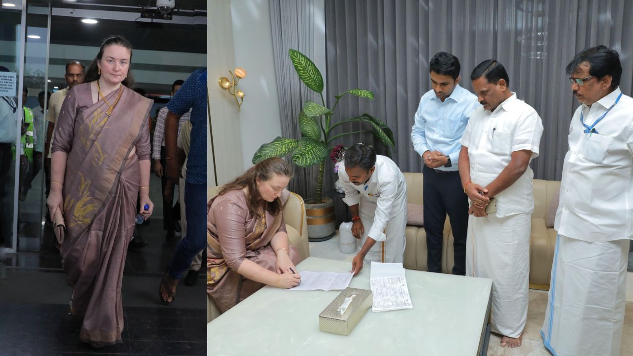 కోలుకుంటున్న మార్క్ శంకర్.. తిరుమలకు పవన్ భార్య అన్నా కొణిదెల.. డిక్లరేషన్పై సంతకం కోలుకుంటున్న మార్క్ శంకర్.. తిరుమలకు పవన్ భార్య అన్నా కొణిదెల.. డిక్లరేషన్పై సంతకం