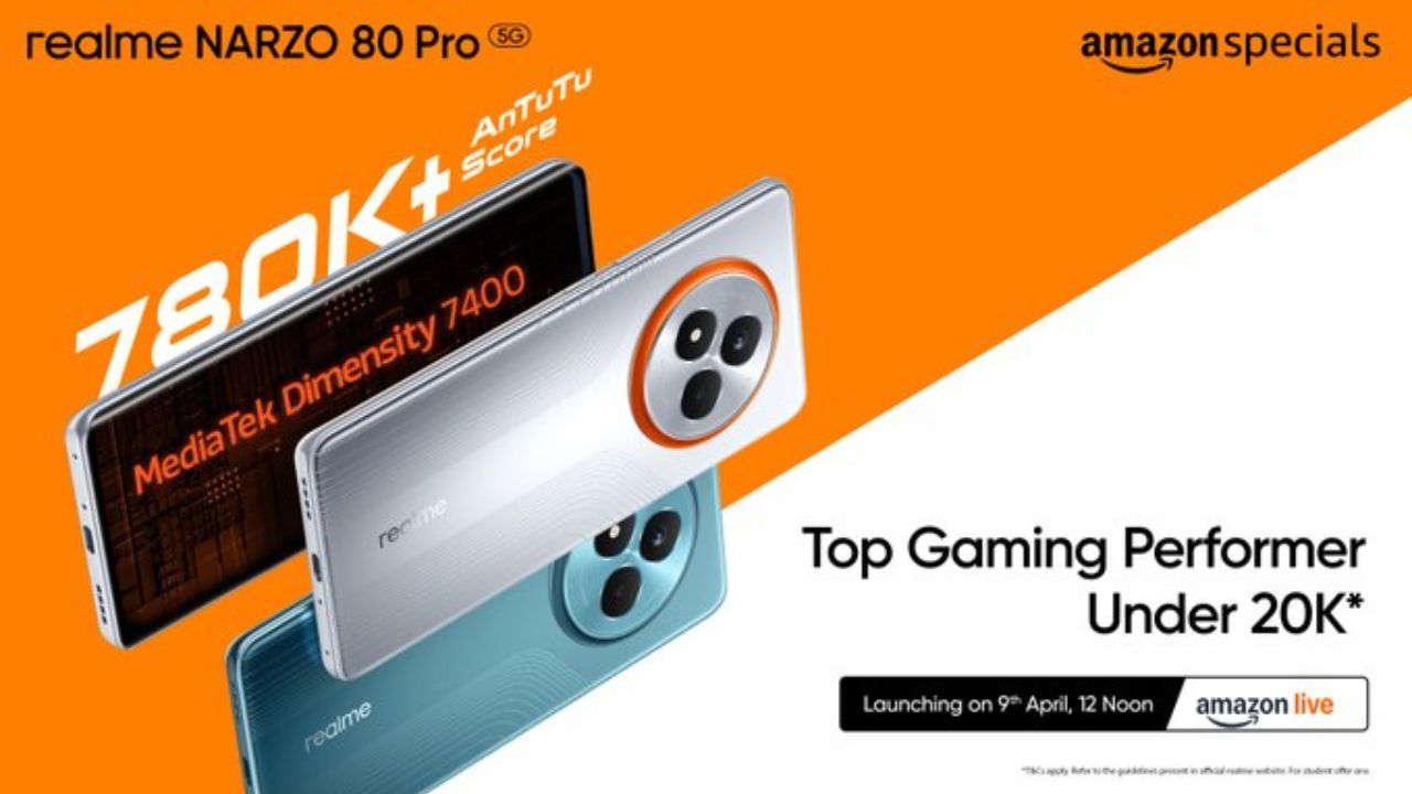 Realme: రియల్మీ నుంచి తక్కువ ధరకు అద్భుతమైన ఫీచర్లతో 2 కొత్త స్మార్ట్ఫోన్లు Realme: రియల్మీ నుంచి తక్కువ ధరకు అద్భుతమైన ఫీచర్లతో 2 కొత్త స్మార్ట్ఫోన్లు
