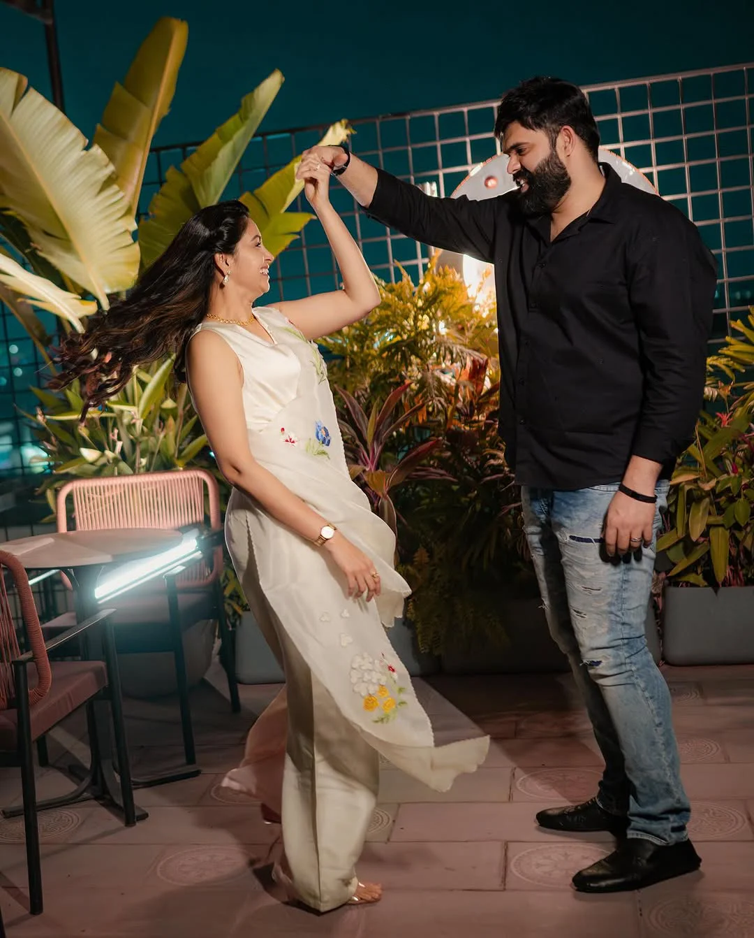 Actress Abhinaya Bachelor Party Photos