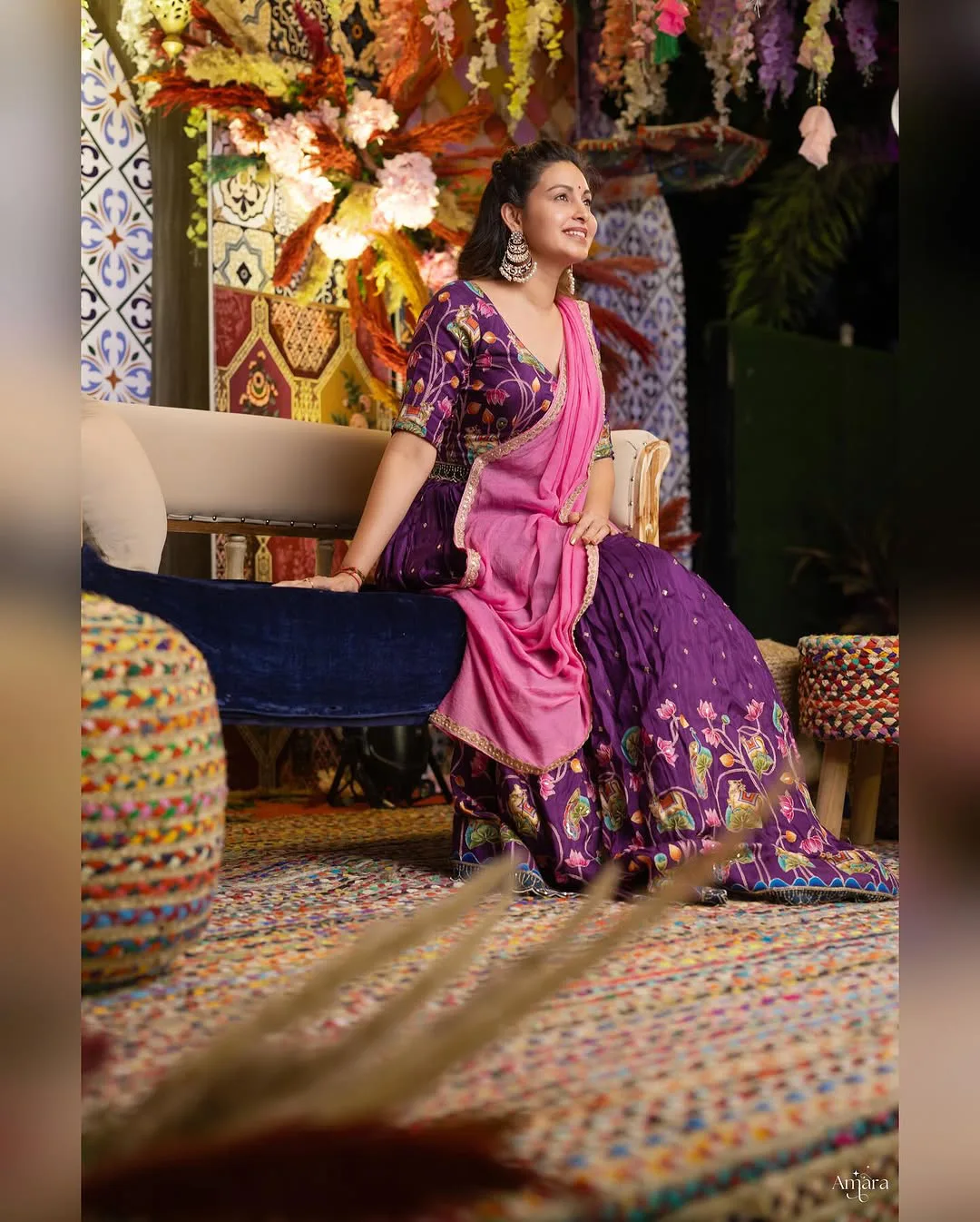 Actress Abhinaya Mehandi Event Photos