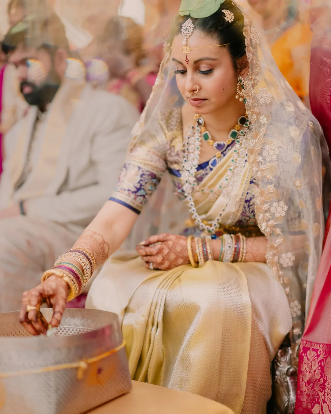 Actress Abhinaya Wedding Photos