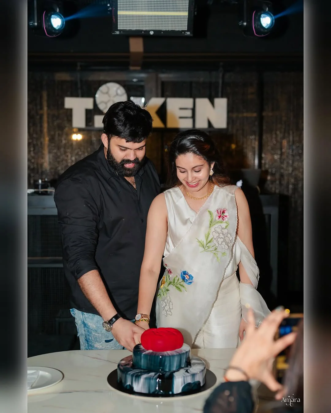 Actress Abhinaya Bachelor Party Photos