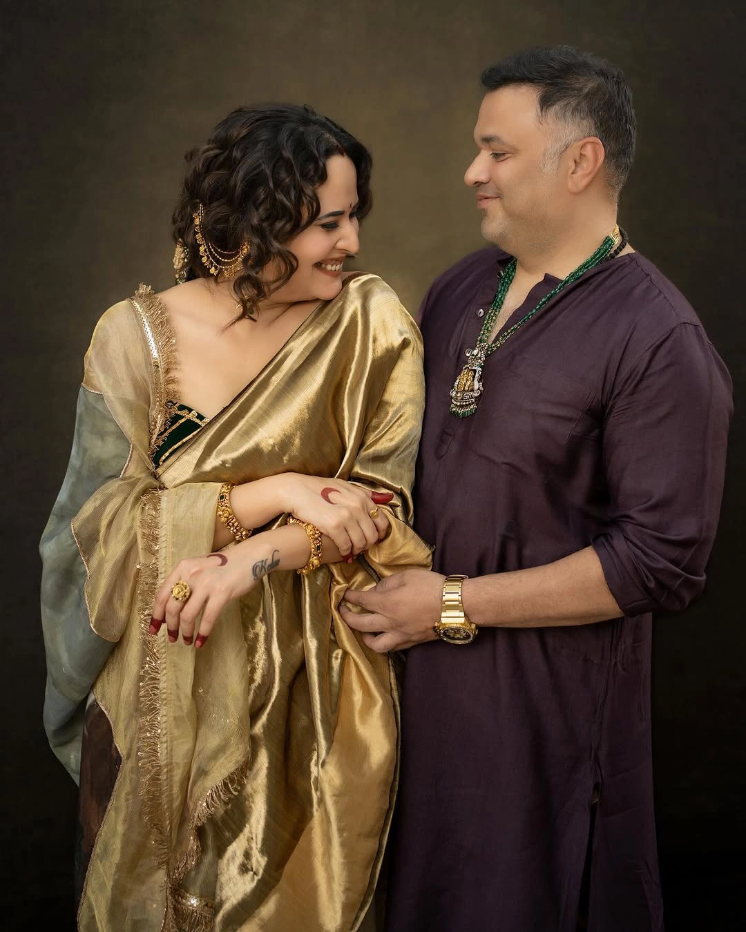 Anasuya Bharadwaj Sri Rama Navami Special Photos with her Husband
