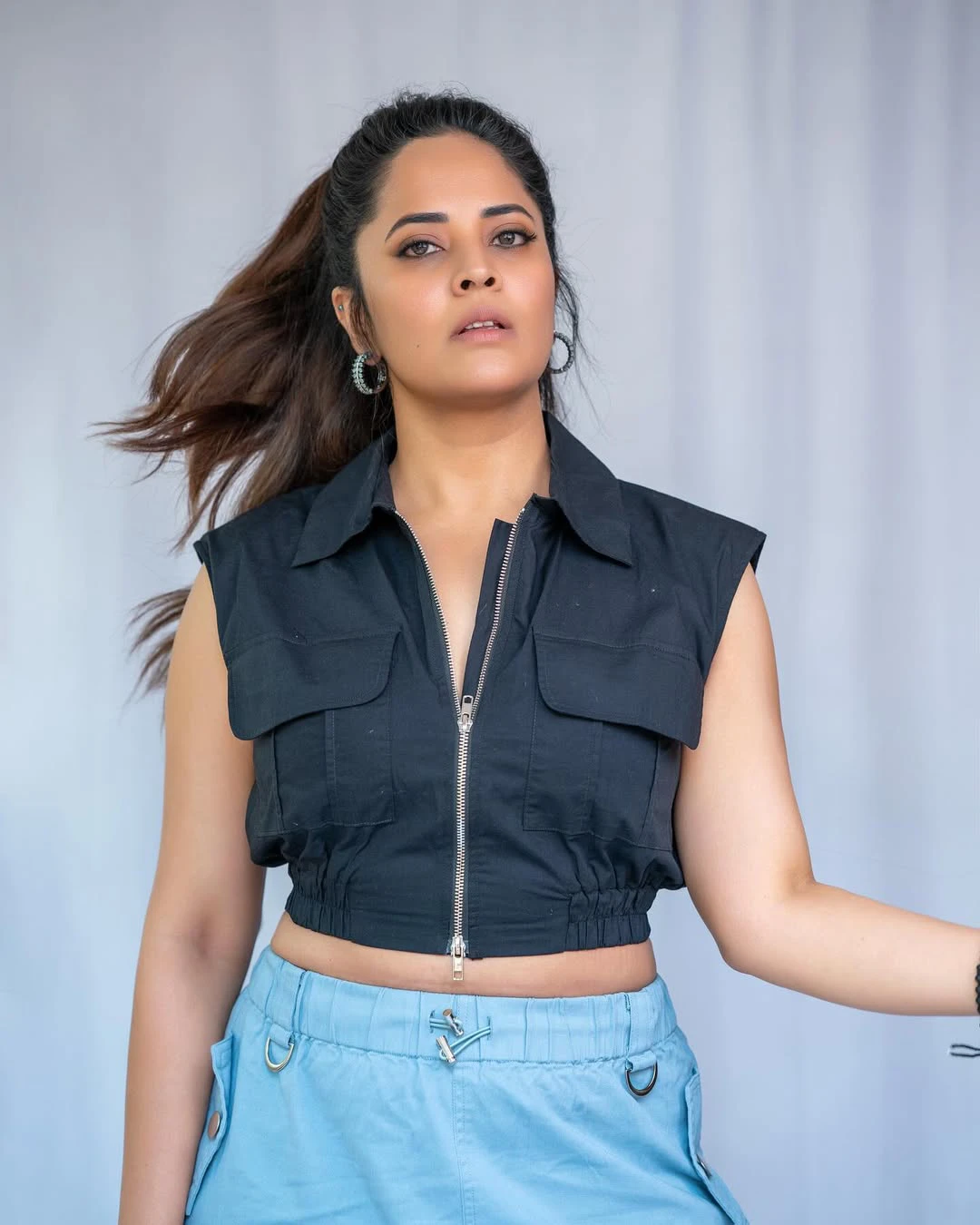 Anasuya Bharadwaj Stylish Looks in Modern Dresses