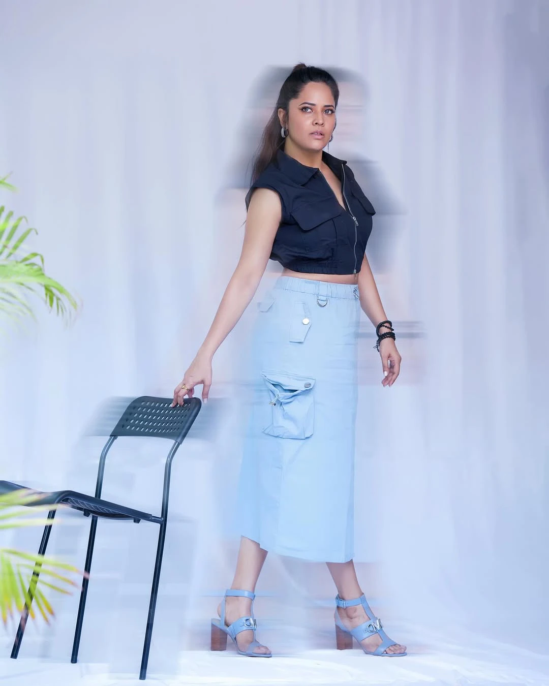 Anasuya Bharadwaj Stylish Looks in Modern Dresses
