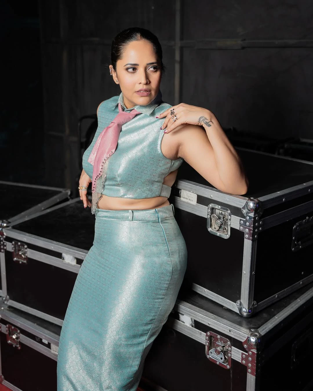 Anasuya Bharadwaj Stylish Looks in Modern Dresses