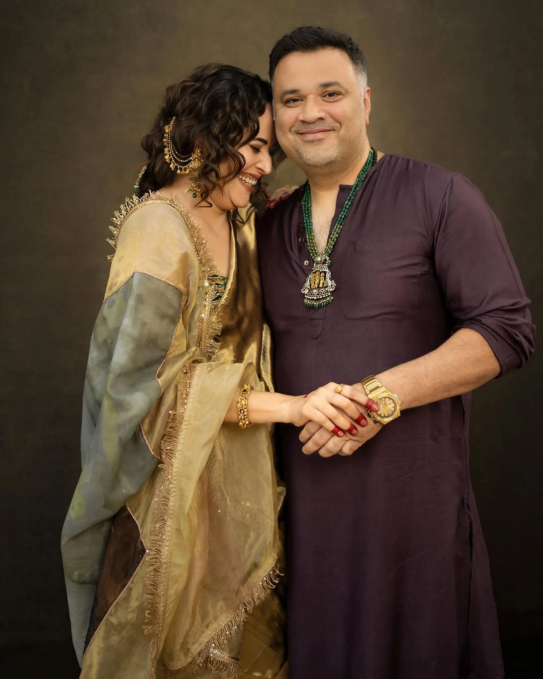 Anasuya Bharadwaj Sri Rama Navami Special Photos with her Husband