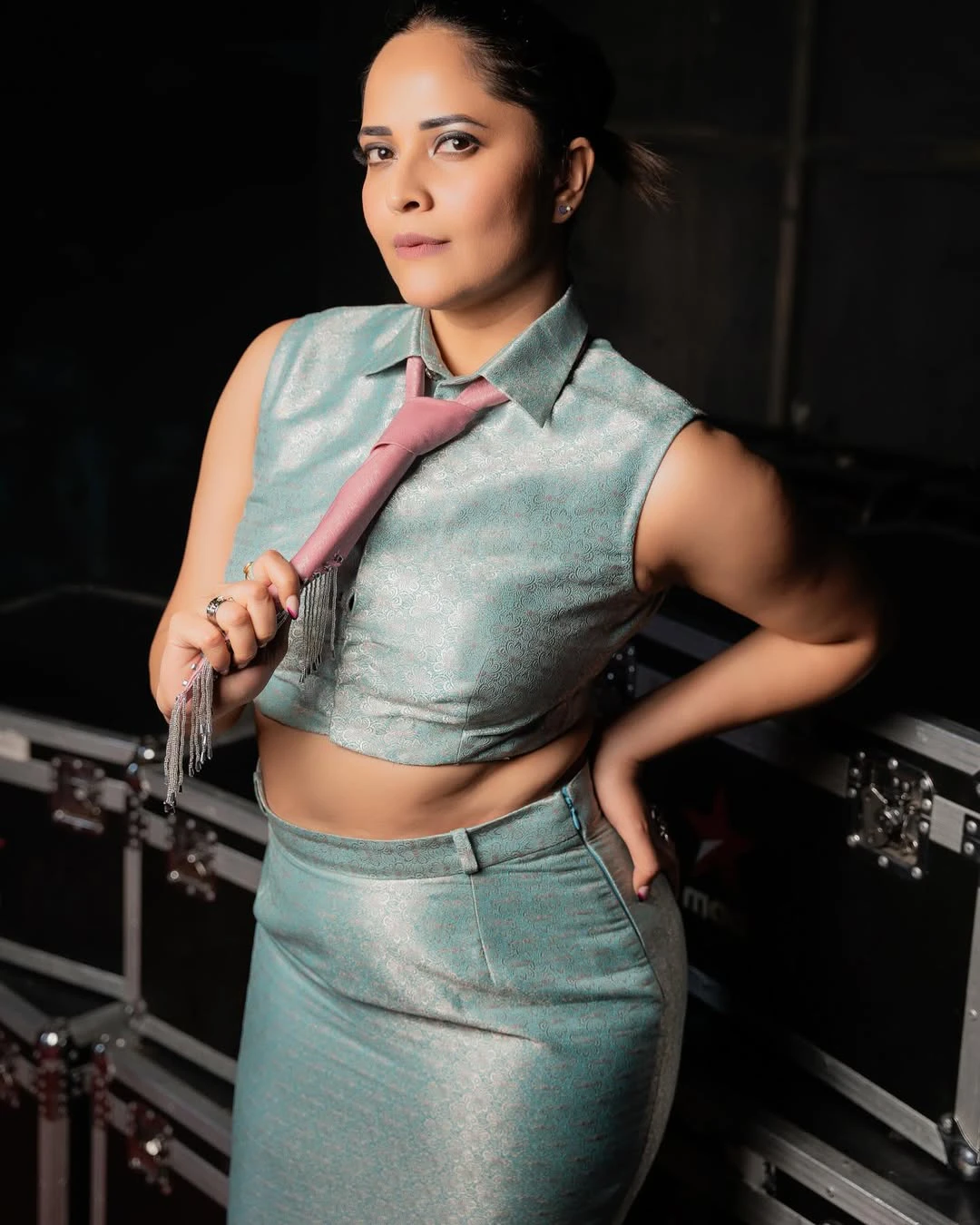 Anasuya Bharadwaj Stylish Looks in Modern Dresses