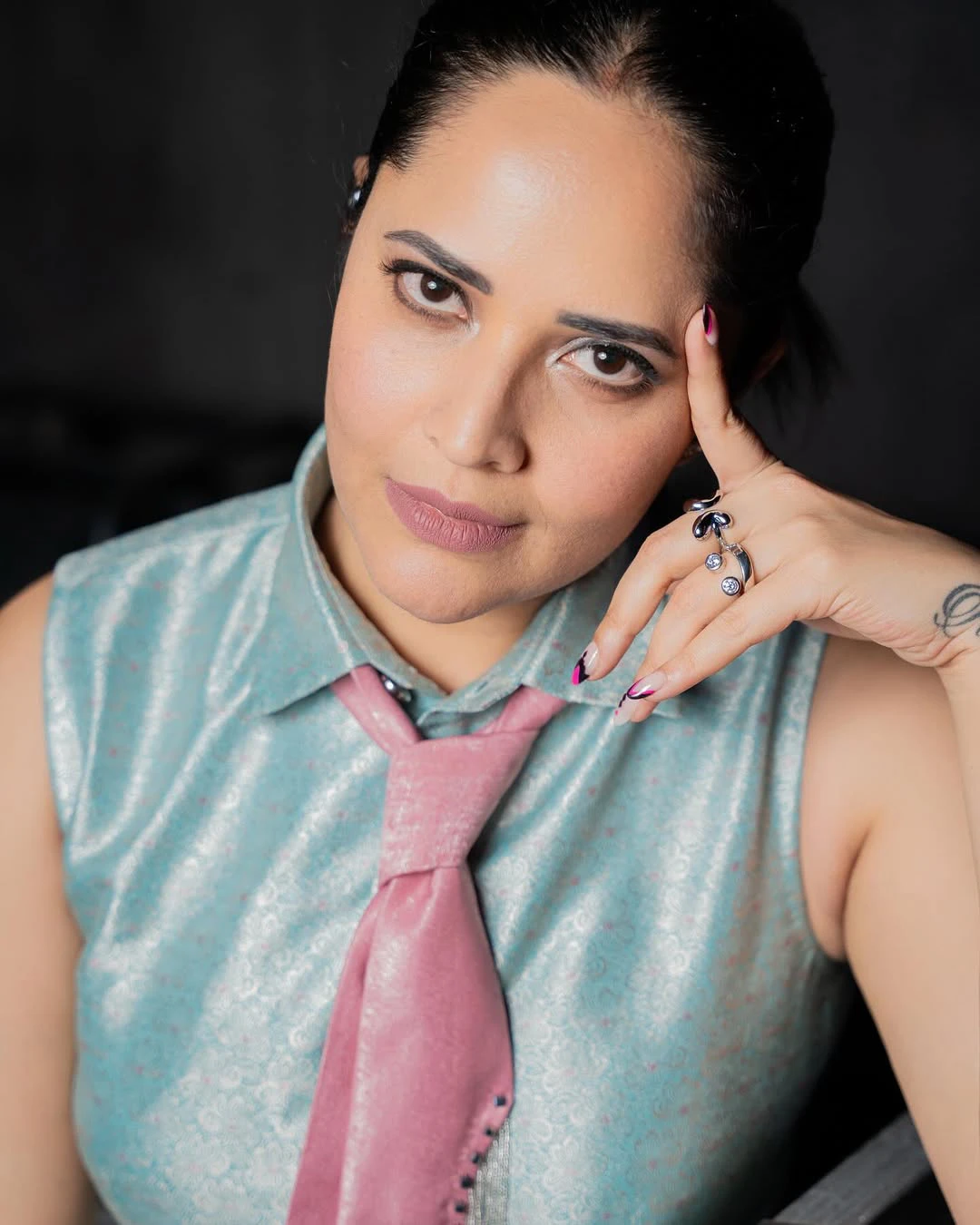 Anasuya Bharadwaj Stylish Looks in Modern Dresses