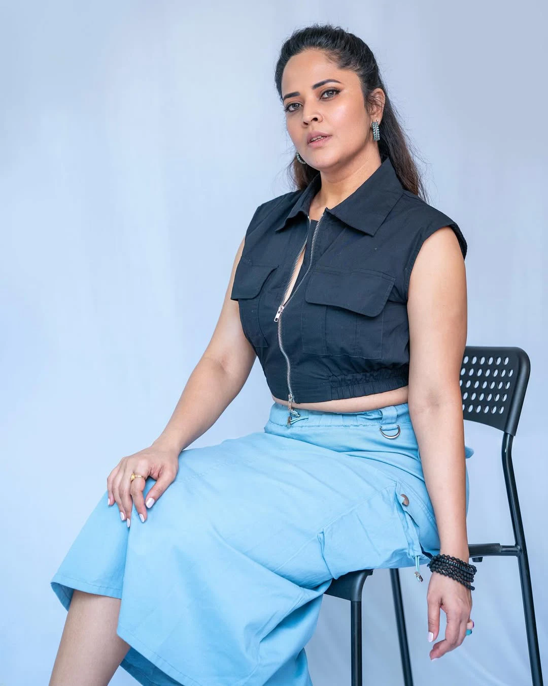 Anasuya Bharadwaj Stylish Looks in Modern Dresses