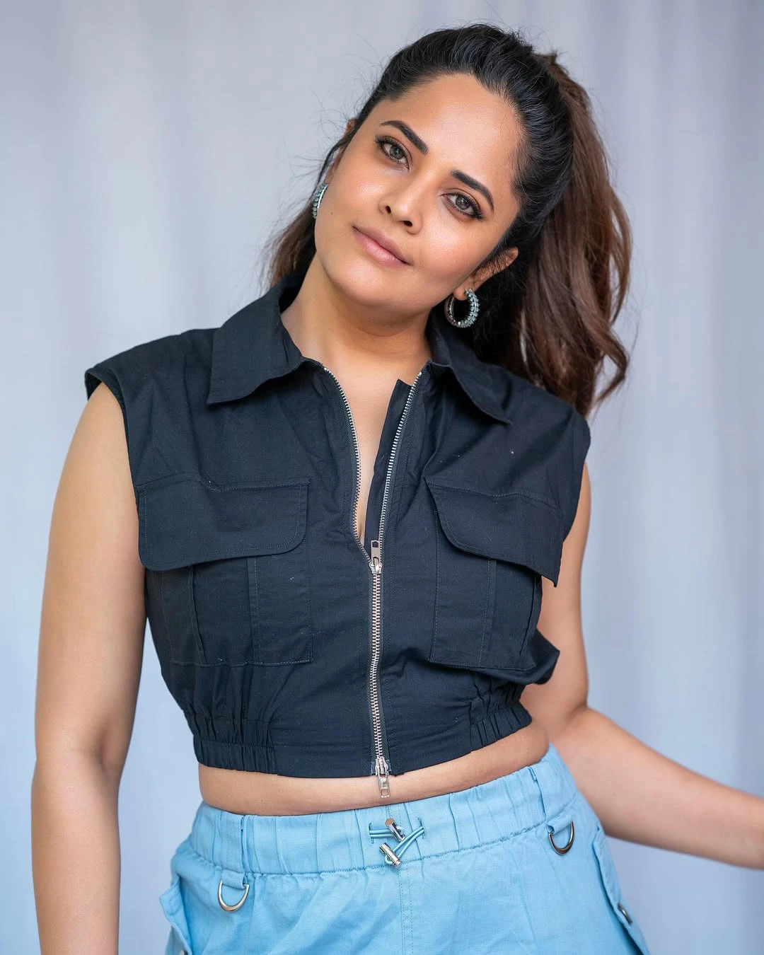 Anasuya Bharadwaj Stylish Looks in Modern Dresses
