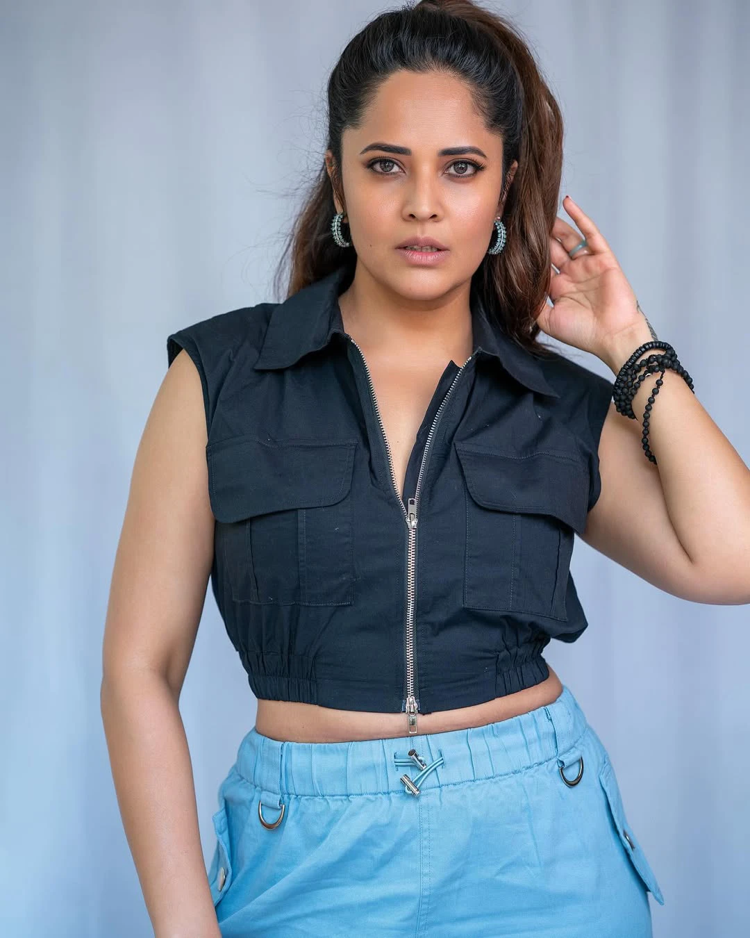 Anasuya Bharadwaj Stylish Looks in Modern Dresses