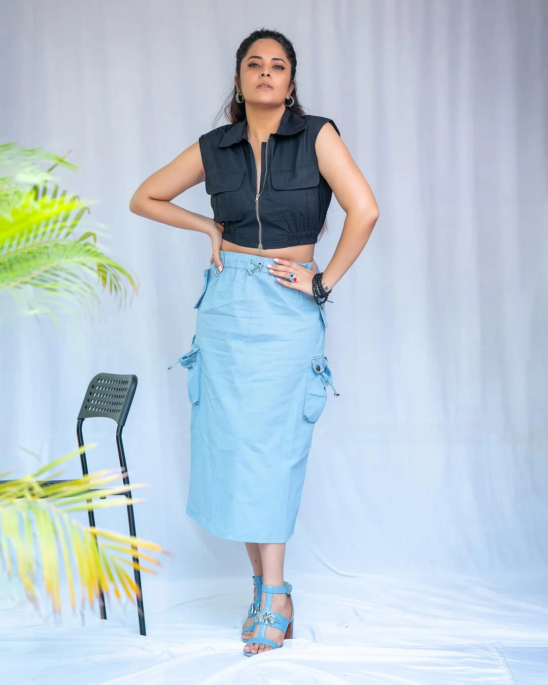 Anasuya Bharadwaj Stylish Looks in Modern Dresses